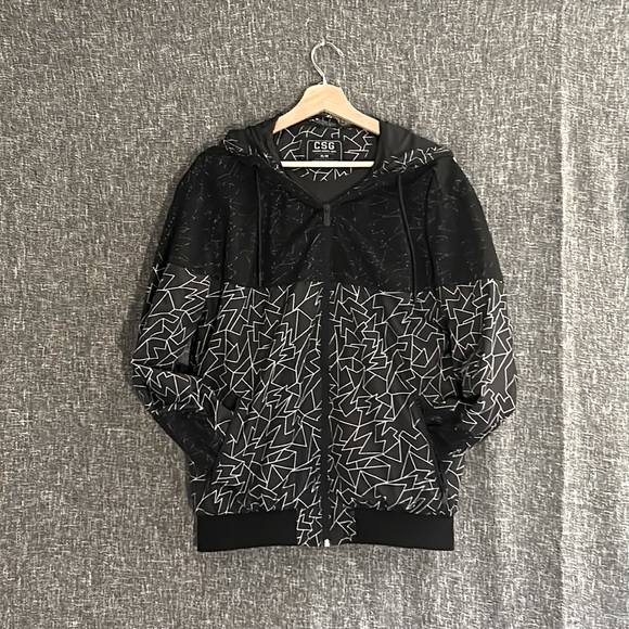 Windbreaker, Geometric pattern - Picture 1 of 8